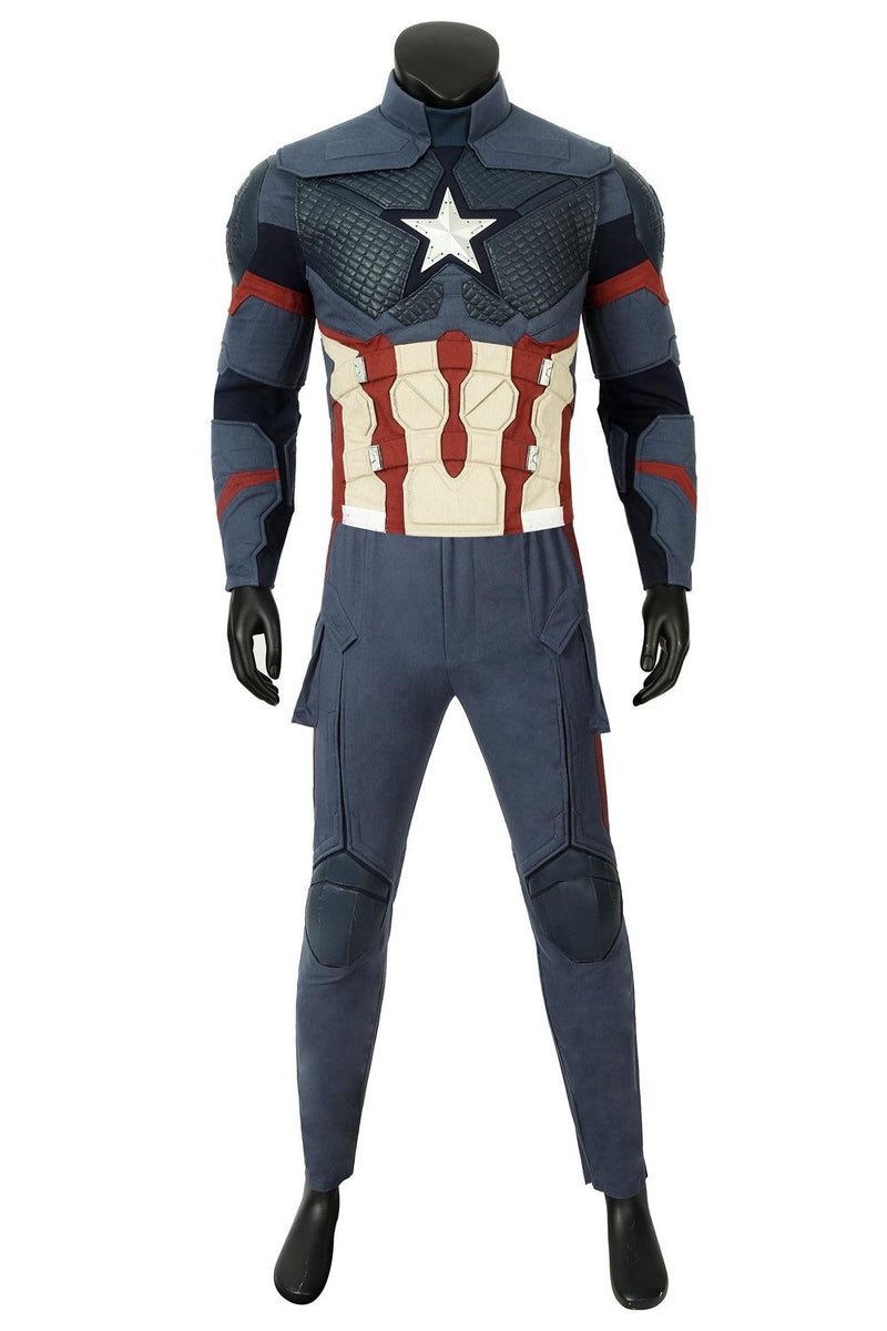 Avengers 4 Endgame Steve Rogers Captain America Cosplay Costume - CrazeCosplay