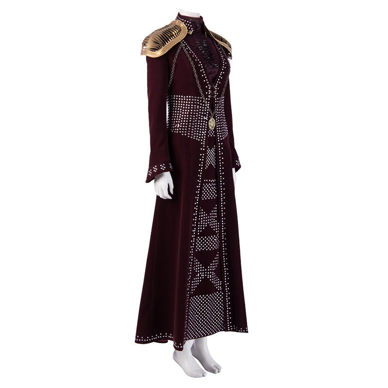 game of thrones cersei lannister cosplay halloween costume outfits black dress - CrazeCosplay