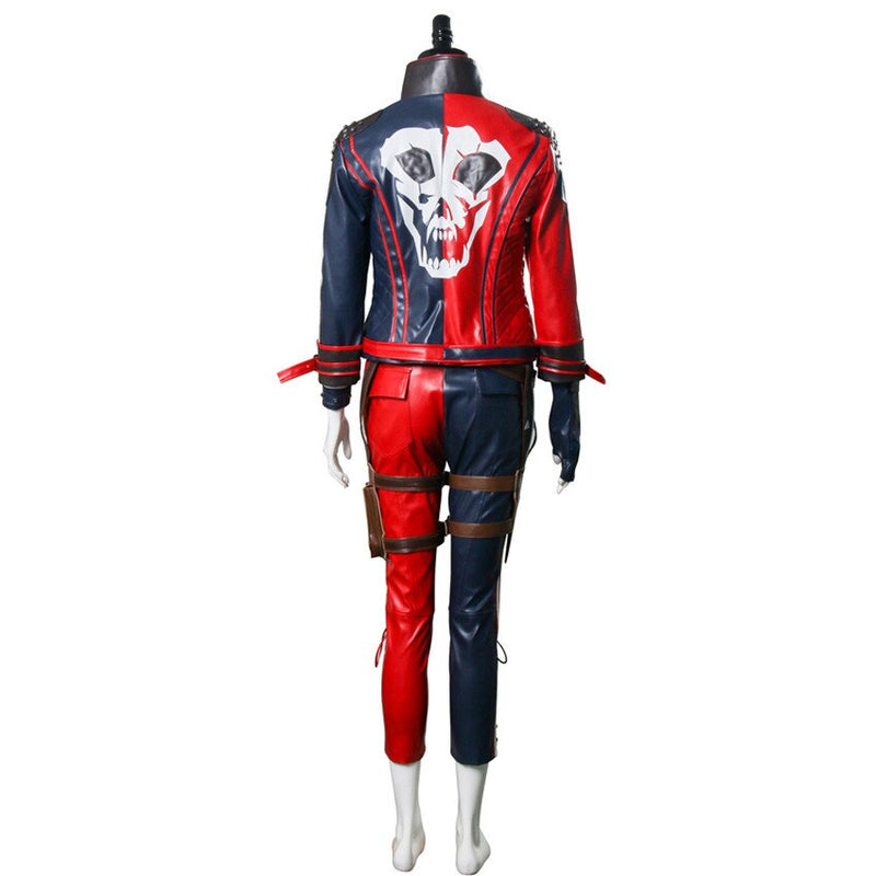 Joker Girl Costume Adult Women Halloween Fancy Outfit Suit harley quinn costume women sexy adult for sex birds of prey suicide squad adults uk - CrazeCosplay