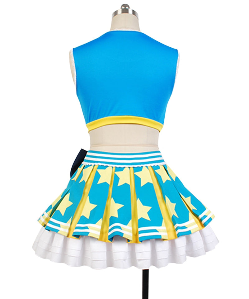 LoveLive Cheerleaders Cosplay Rin Hoshizora Cosplay trajes de porristas Costume Cheerleaders Uniform Dress Cosplay Costumes - CrazeCosplay