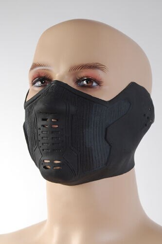 Winter Soldier James Buchanan Bucky Barnes Baron Zemo Cosplay Latex wool PVC Mask Halloween Party Mask Props - CrazeCosplay