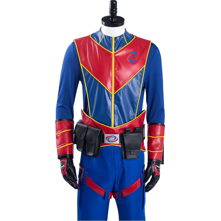 Henry Danger Captain Man Halloween Costume for Adults Suit - CrazeCosplay