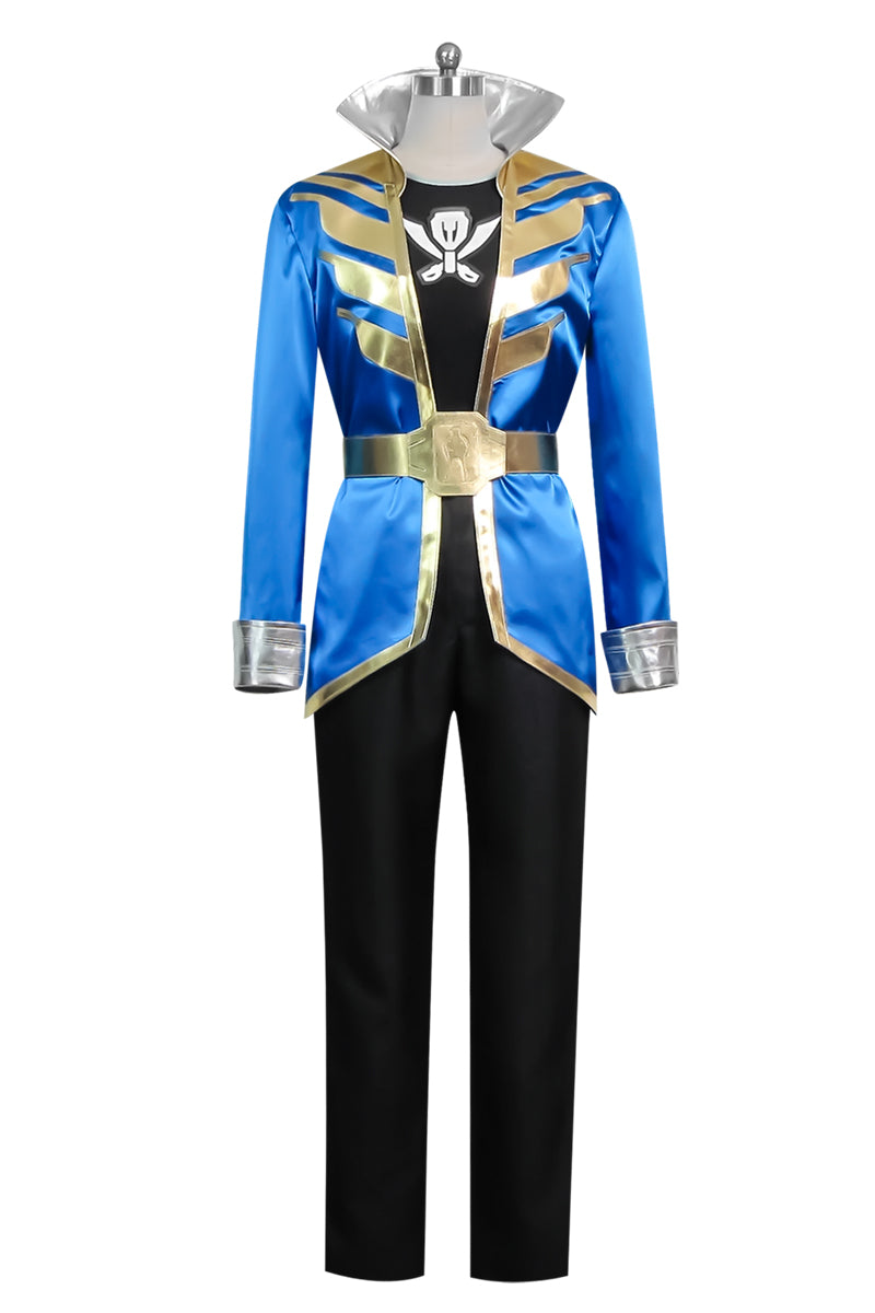 Power Rangers Super Megaforce Super Megaforce Blue Cosplay Costume - CrazeCosplay