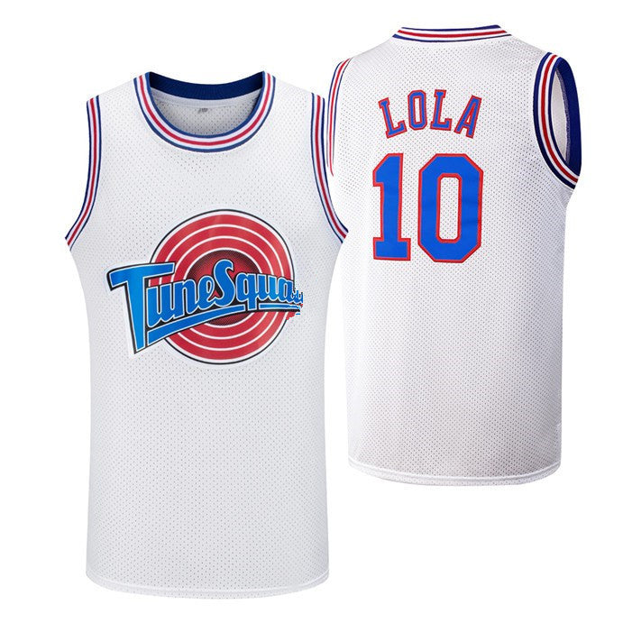 Lola Bunny Costume Tune Squad Top Cosplay Outfit for Adults - CrazeCosplay