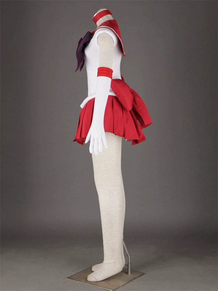 Sailor Moon Hino Rei Dress Outfits Sailor Mars Cosplay Costume