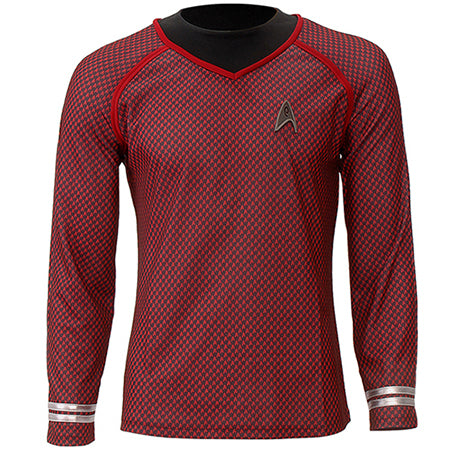 Star Trek Movie 2009 Grand Heritage Red Shirt Adult Costume - CrazeCosplay