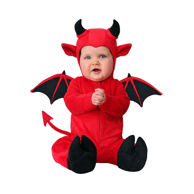 Red Devil Costume Toddler Halloween Outfit for Childrens Infant - CrazeCosplay