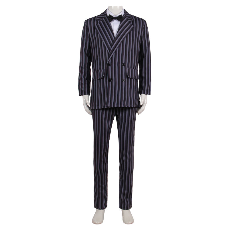 Gomez Addams Suit The Addams Family Halloween Cosplay Costume