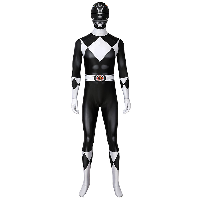 Mighty Morphin Power Rangers Black Ranger Cosplay Costume - CrazeCosplay