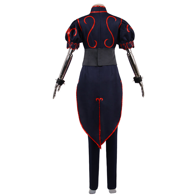Street Fighter Chun Li black Cosplay Costume - CrazeCosplay