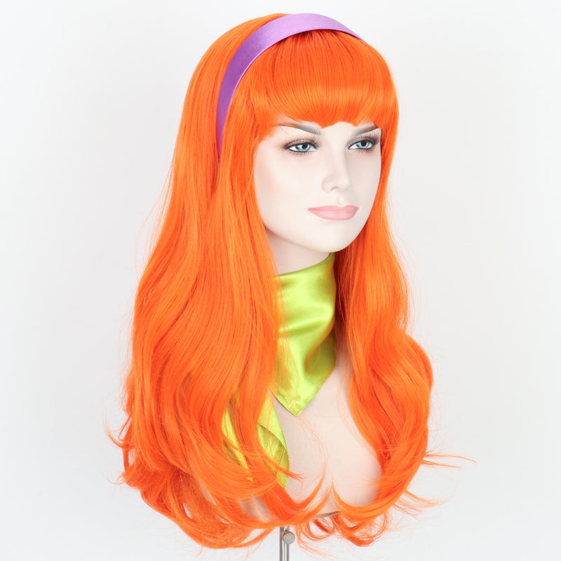 Daphne Scooby Doo Wigs Cute Orange Cosplay Hair - CrazeCosplay