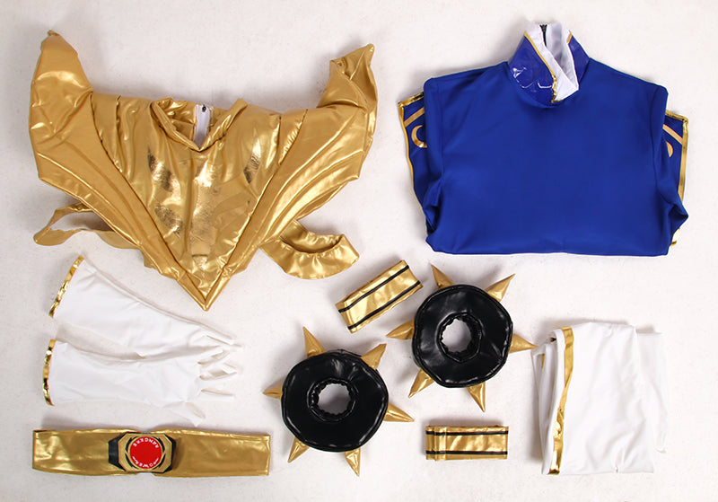 Chun Li Street Fighter Cosplay Costume Halloween Outfit - CrazeCosplay