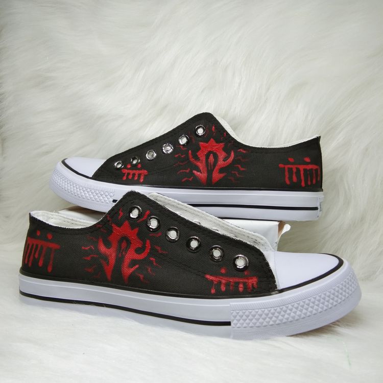 World of Warcraft Wow Halloween Canvas Shoes Cosplay Shoes - CrazeCosplay