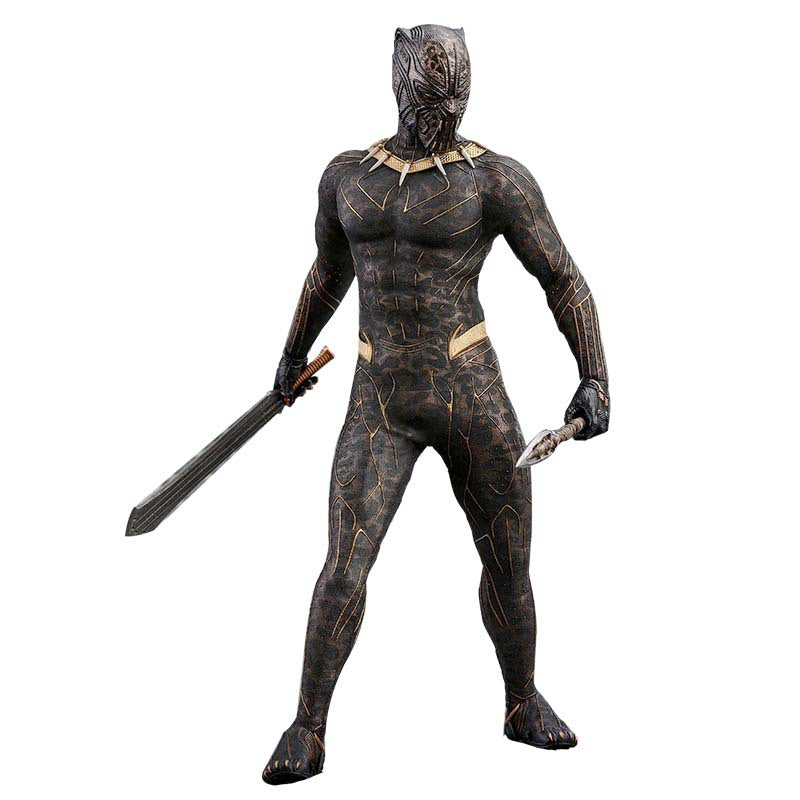 Black Panther 2 Erik Halloween Costume Wakanda Forever Erik Killmonger Cosplay Suit