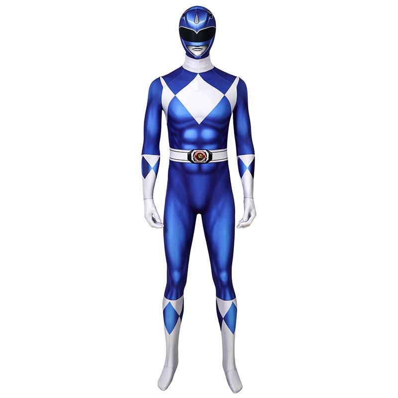Mighty Morphin Power Rangers Blue Ranger Cosplay Costume - CrazeCosplay