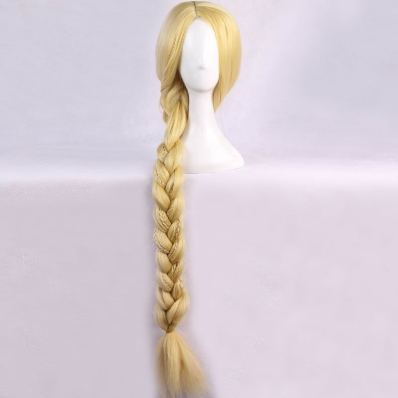 Tangled Princess Rapunzel Long Golden Yellow Cosplay Wig - CrazeCosplay