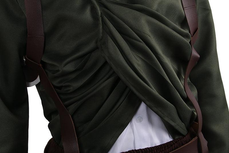 Levi Ackerman Cosplay Costume Halloween Outfit - CrazeCosplay