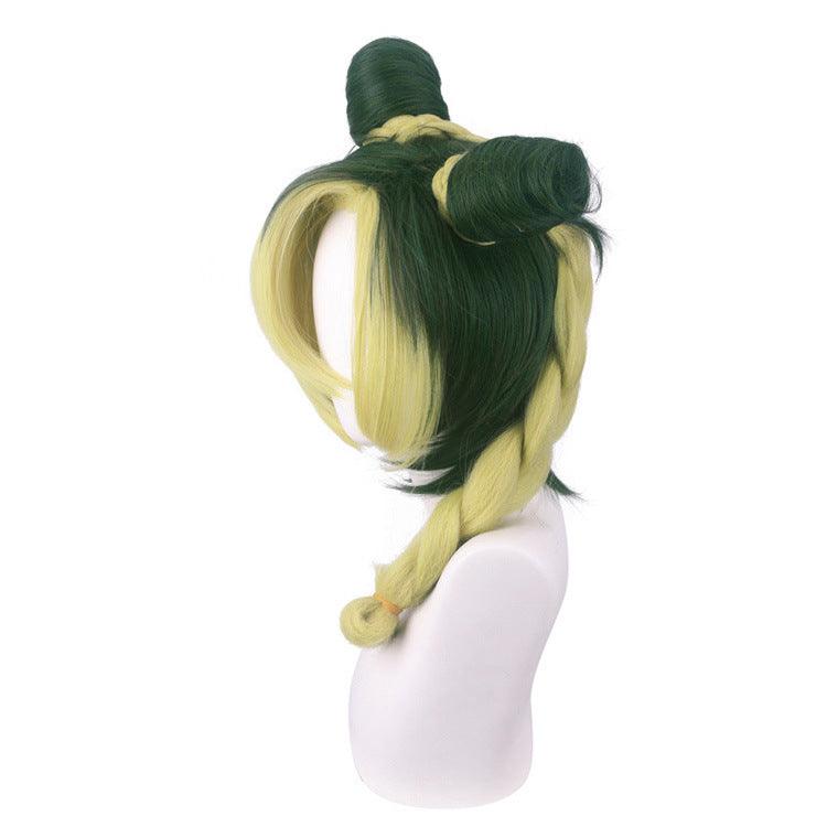 Jolyne Cujoh Yellow Cosplay Wig - CrazeCosplay