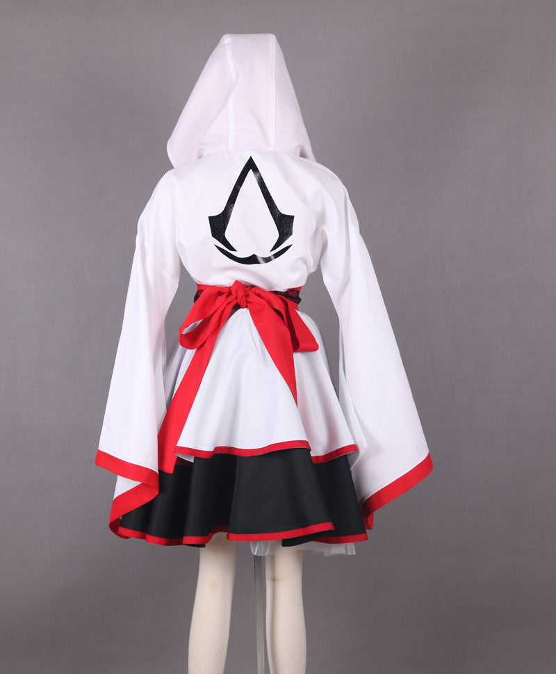 Assassin's Creed Connor Cosplay Costume Halloween Kimono Dress