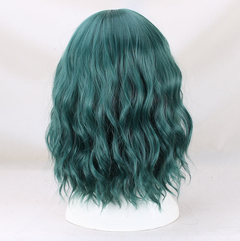 Lorna Dane Polaris Green Short Curly Cosplay Wig - CrazeCosplay
