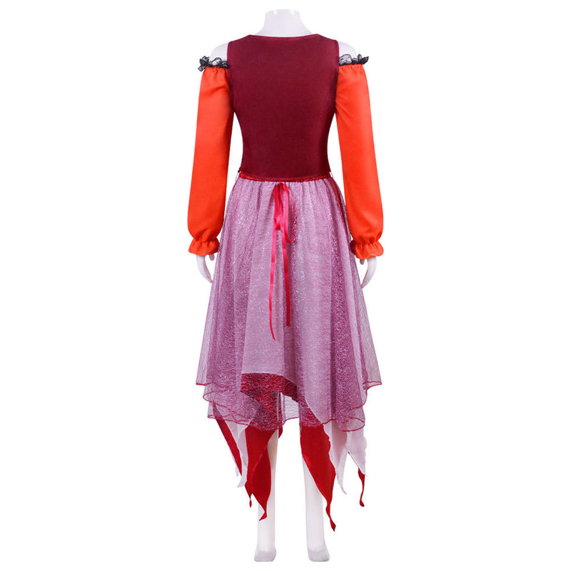 Hocus Pocus Mary Sanderson Halloween Dress Cosplay Costume