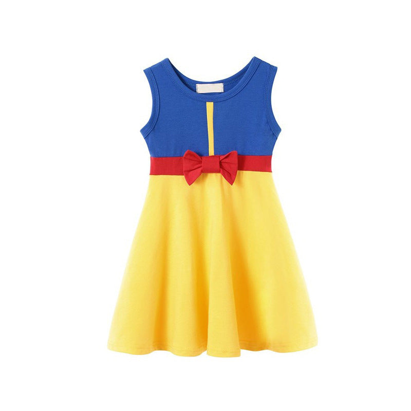 Kids Modern Snow White Costume Story Book Characters Cosplay Halloween Outfits - CrazeCosplay