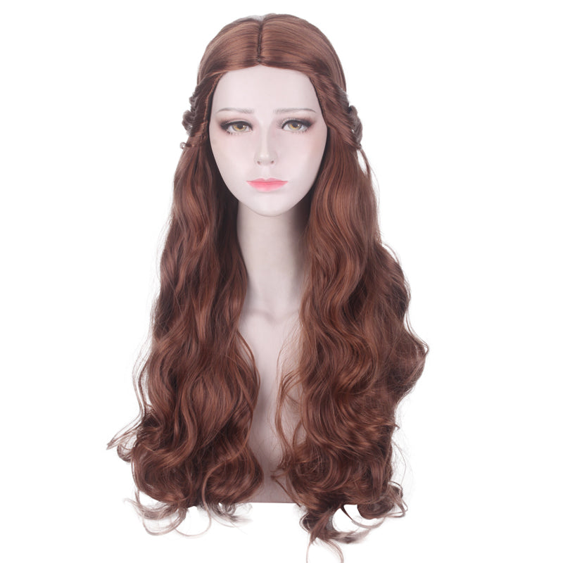 Beauty and The Beast Movie 2017 Belle Deep Brown Cosplay Wig - CrazeCosplay