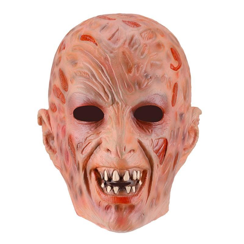 Realistic Freddy Krueger Mask Freddy Krueger Cosplay Latex Face