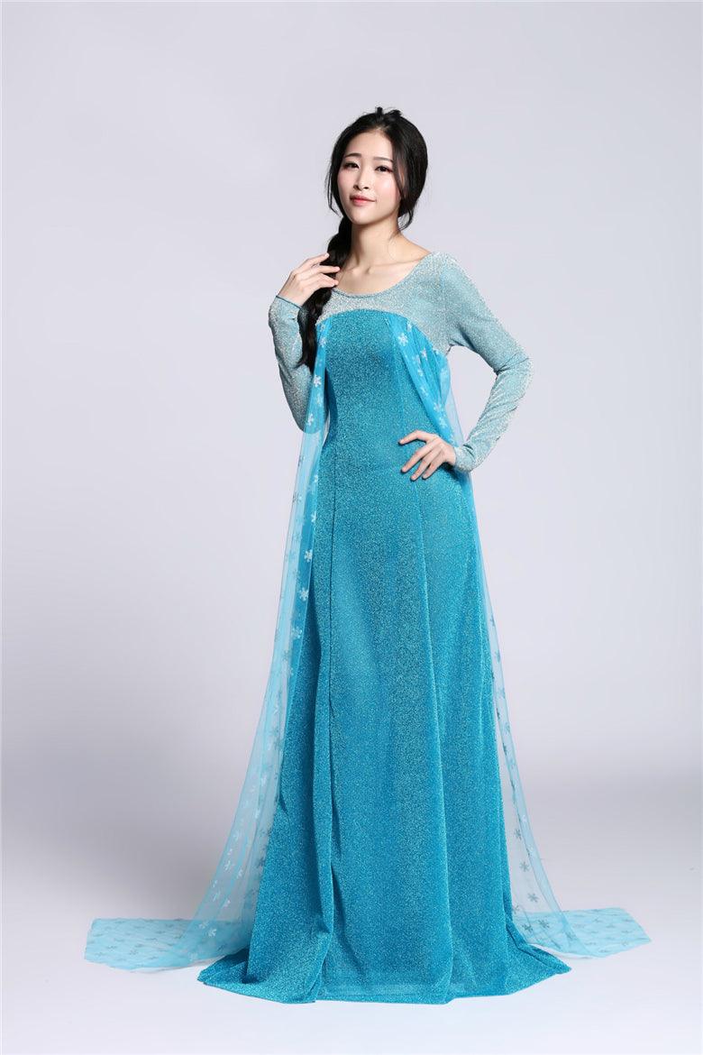 Elsa Ice Queen Dress Frozen Cosplay Storybook Character Day Costume for Womens - CrazeCosplay