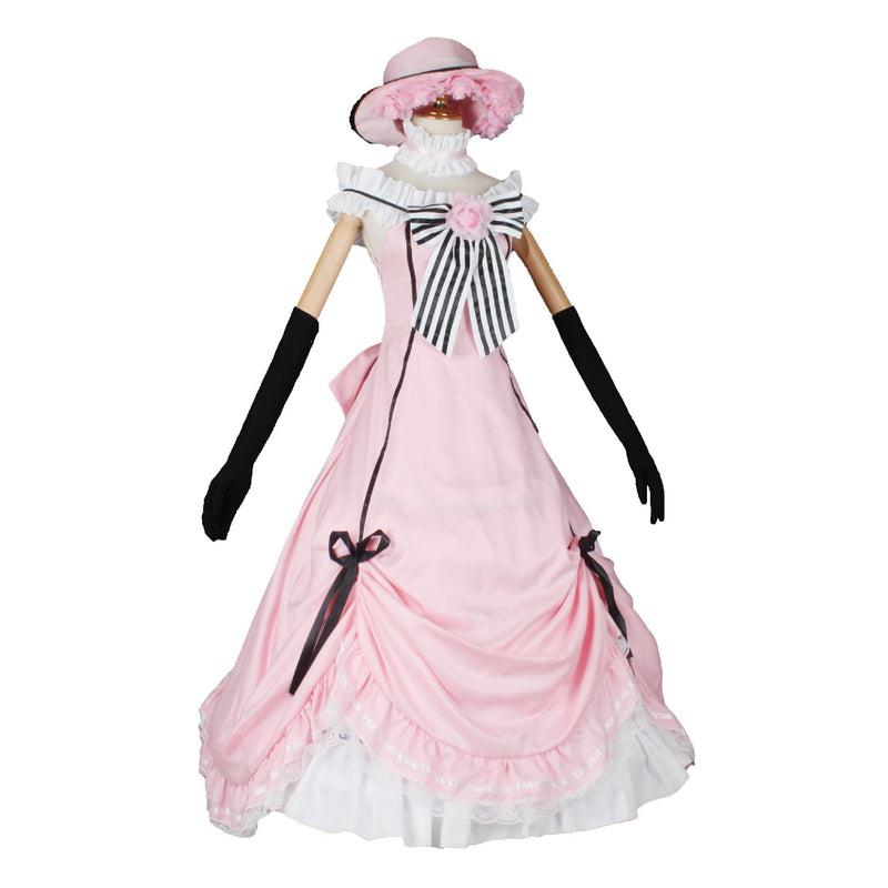 Ciel Phantomhive Pink Dress Halloween Costume