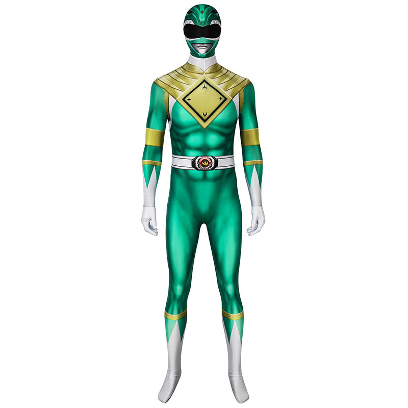 Mighty Morphin Power Rangers Green Ranger Cosplay Costume - CrazeCosplay