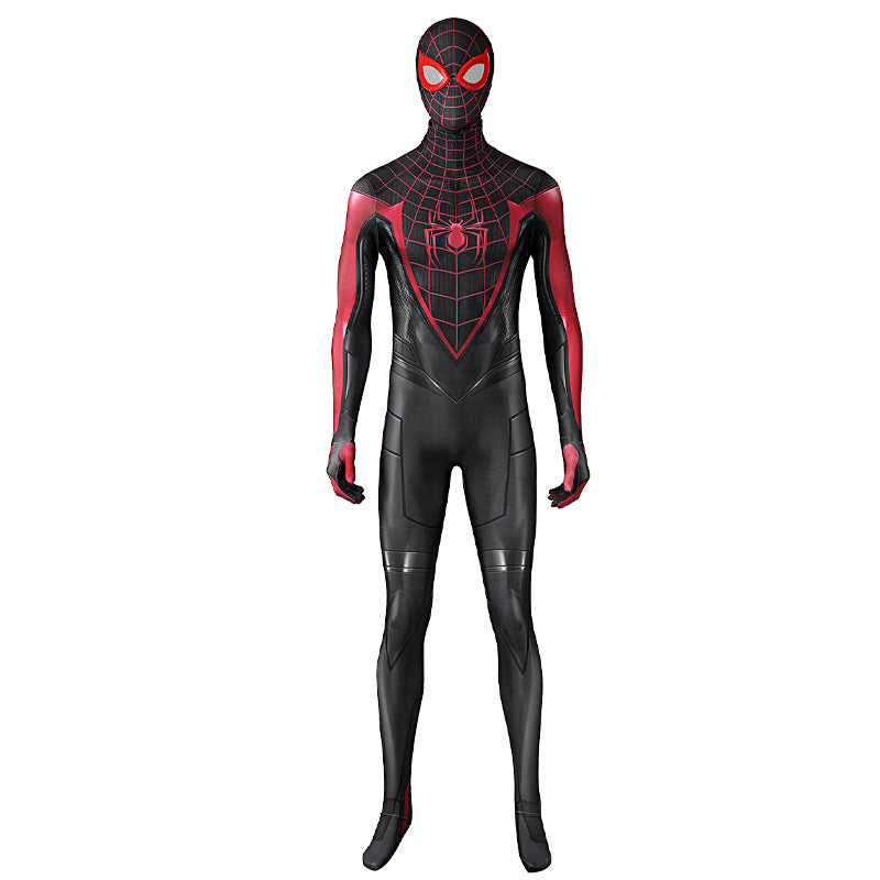 Spider Man Miles Morales PS5 Jumpsuit Cosplay Costume