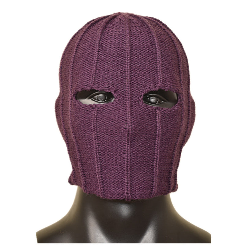 Winter Soldier James Buchanan Bucky Barnes Baron Zemo Cosplay Latex wool PVC Mask Halloween Party Mask Props - CrazeCosplay