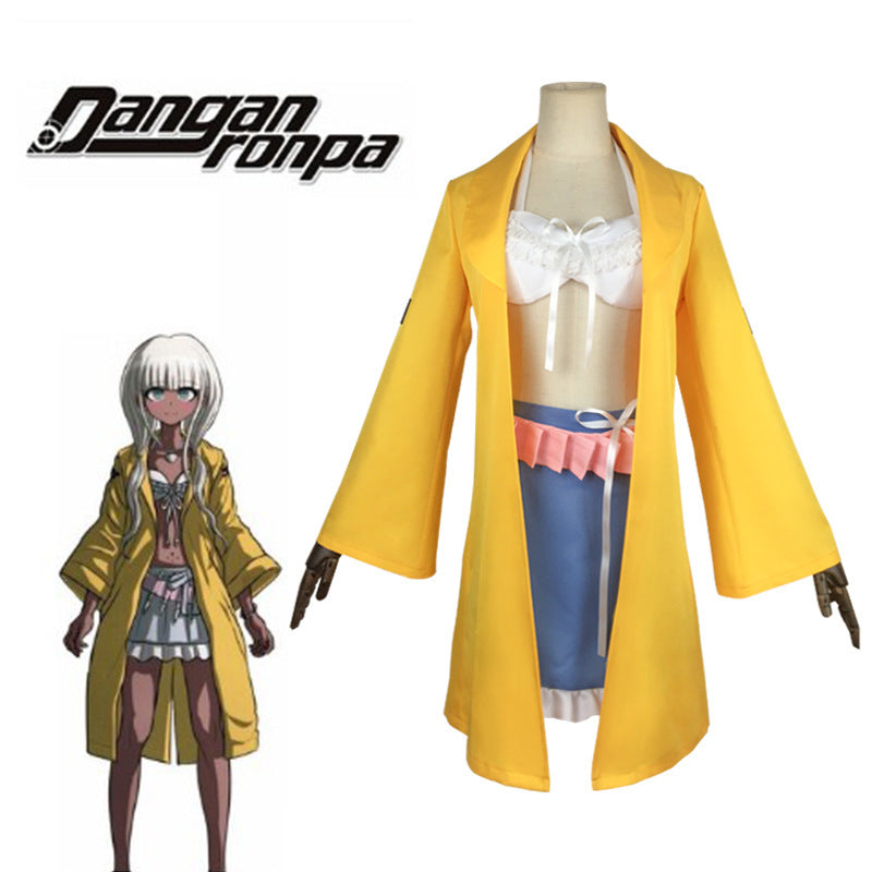 Danganronpa V3 Killing Harmony Angie Yonaga Women Uniform Halloween Carnival Outfit Cosplay Costume