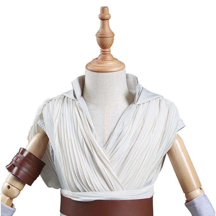 Kid Rey Skywalker Star Wars Cosplay Outfit Halloween Costume - CrazeCosplay