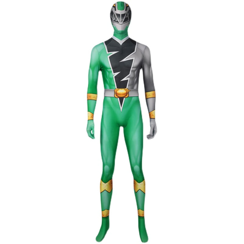 Power Rangers Dino Fury Green Ranger Cosplay Costume - CrazeCosplay