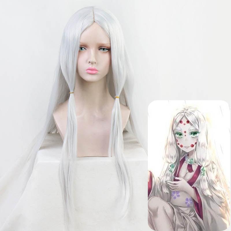 Demon Slayer Spider Demon Cosplay Wig - CrazeCosplay