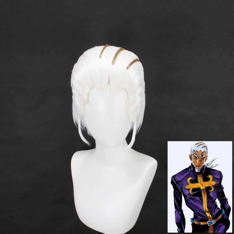 Enrico Pucci Jojos Bizarre Adventure Cosplay Wig - CrazeCosplay