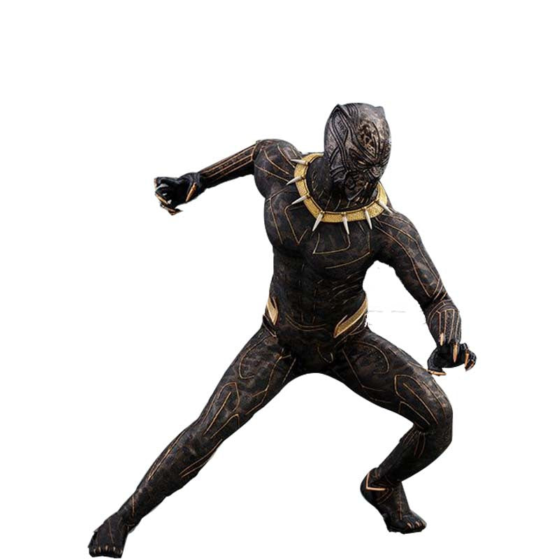 Black Panther 2 Erik Halloween Costume Wakanda Forever Erik Killmonger Cosplay Suit