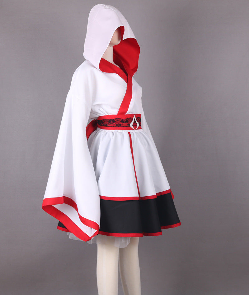 Assassin's Creed Connor Cosplay Costume Halloween Kimono Dress