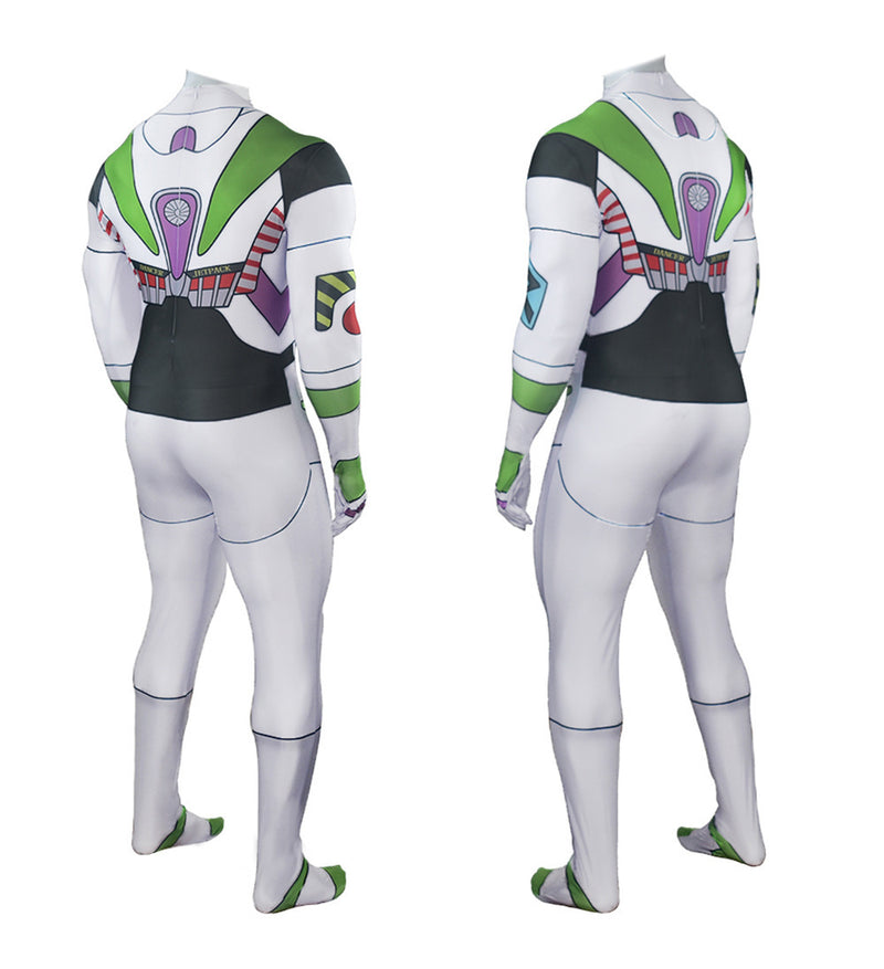 Buzz Lightyear Costume Jumpsuit Toy Story Halloween Cosplay Bodysuit - CrazeCosplay