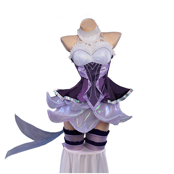 League of Legends LOL Crystal Rose Zyra Cosplay Costume - CrazeCosplay