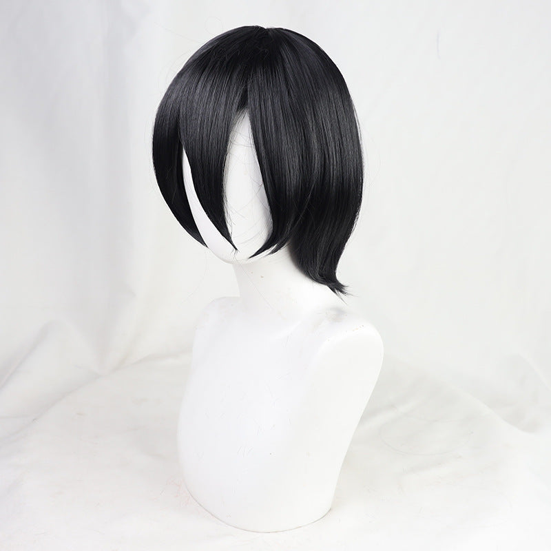 Mikasa Ackerman Black Short Cosplay Wig