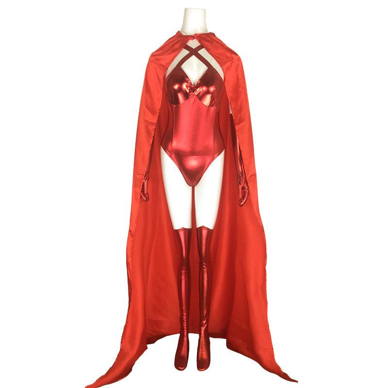 Wandavion Scarlet Witch Comic Costume Sexy Original Halloween Costume For Adult - CrazeCosplay
