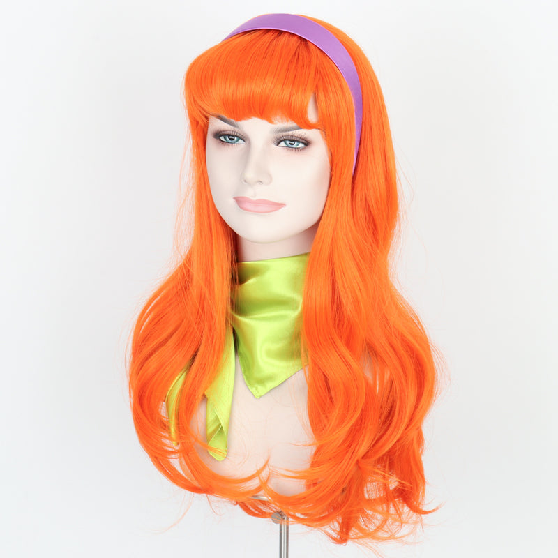 Daphne Scooby Doo Wigs Cute Orange Cosplay Hair - CrazeCosplay