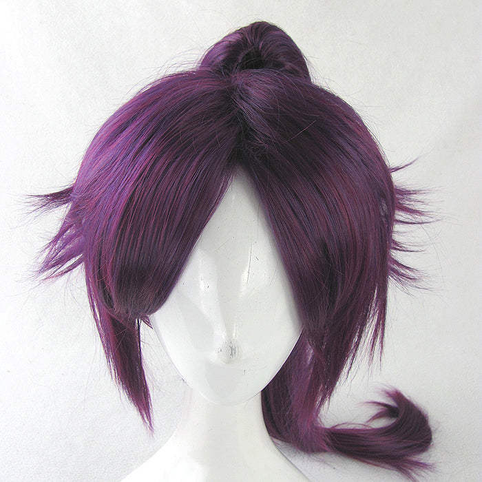 Bleach Shihouin Yoruichi Purple Cosplay Wig