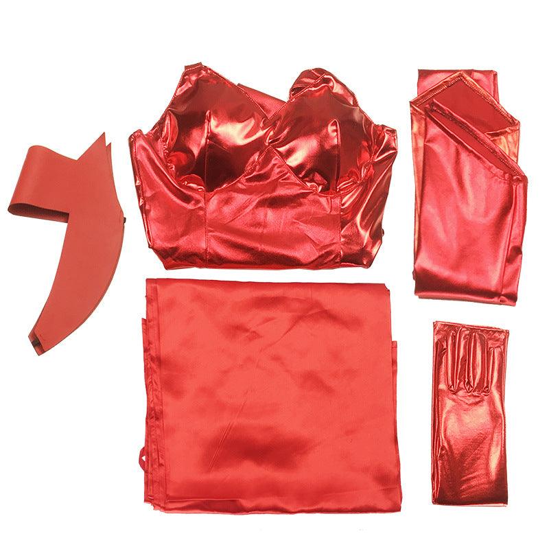Wandavion Scarlet Witch Comic Costume Sexy Original Halloween Costume For Adult - CrazeCosplay