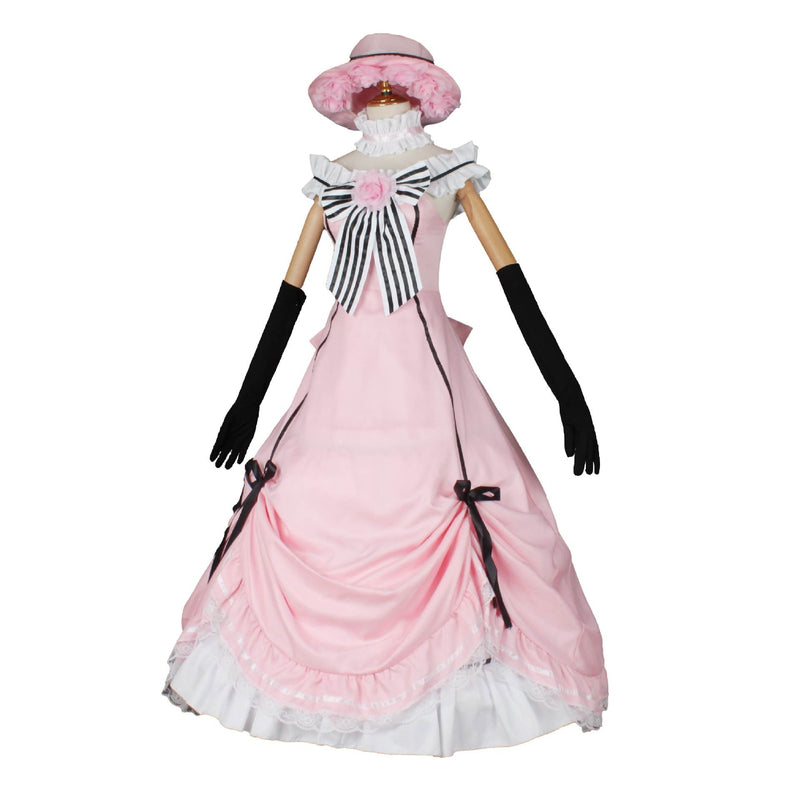 Ciel Phantomhive Pink Dress Halloween Costume