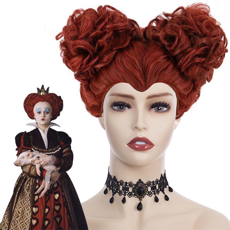 Alice's Adventures In Wonderland The Red Queen Cosplay Wig - CrazeCosplay