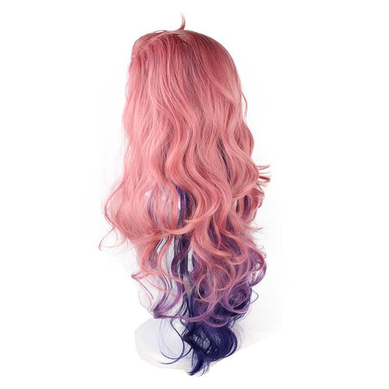 League of Legends LoL Seraphine Pink Cosplay Wig